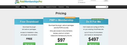 Paid Membership Pro