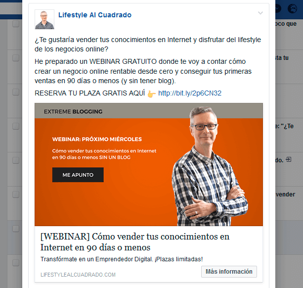 anuncio 1 facebook ads