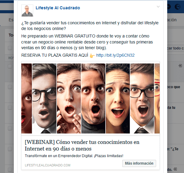 anuncio 2 facebook ads