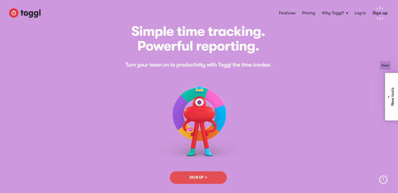 Trabajar online - Toggl