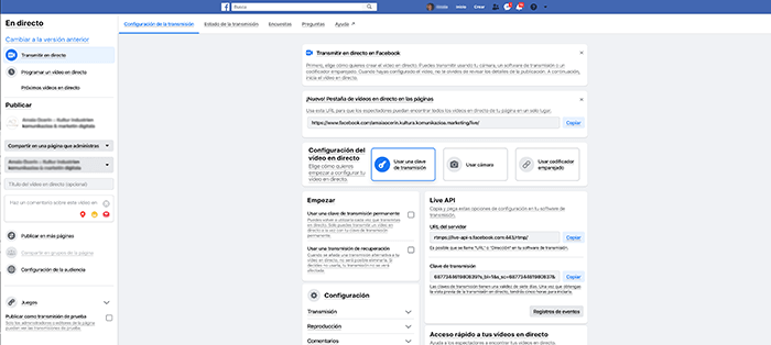 Facebook Live Producer - Lifestyle al cuadrado