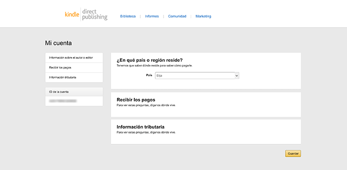 Amazon-KDP-configurar-cuenta-1